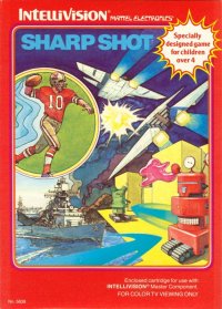 Sharp Shot Intellivision  box art